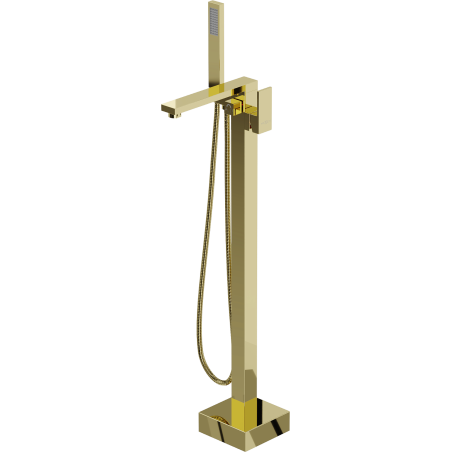 Mexen Urano robinet de baignoire autoportant, or - 75233-50