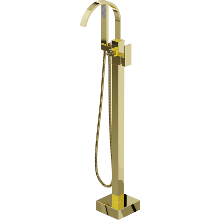 Mexen Veda robinet de baignoire autoportant, or - 75433-50