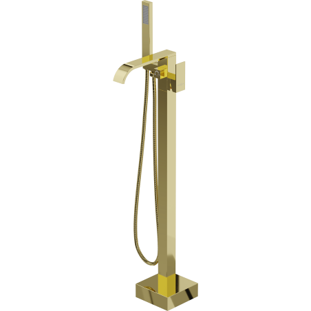 Mexen Lava robinet de baignoire autoportant, or - 752433-50