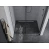 Mexen Apia portes de douche coulissantes 135 cm, transparentes, chrome - 845-135-000-01-00
