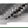 Porte de douche coulissante Mexen Velar 150 cm, transparent, chrome - 871-150-000-01-01