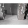 Mexen Velar porte de douche coulissante 150 cm, transparent, blanc - 871-150-000-01-20