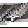 Mexen Velar porte de douche coulissante 150 cm, transparent, blanc - 871-150-000-01-20