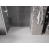 Mexen Velar porte de douche coulissante 150 cm, transparente, blanche - 871-150-000-01-20