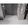 Mexen Velar porte de douche coulissantes 160 cm, transparent, blanc - 871-160-000-01-20
