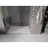 Mexen Velar portes de douche coulissantes 150 cm, transparentes, dorées - 871-150-000-01-50