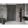 Mexen Velar portes de douche coulissantes 150 cm, transparentes, or brossé - 871-150-000-01-55