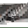 Mexen Velar porte de douche coulissante 140 cm, transparent, or rose - 871-140-000-01-60