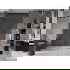 Mexen Velar porte de douche coulissante 140 cm, transparent, or rose - 871-140-000-01-60