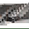 Mexen Velar porte de douche coulissante 140 cm, transparente, cuivre brossé - 871-140-000-01-65