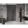 Mexen Velar portes de douche coulissantes 150 cm, transparentes, cuivre brossé - 871-150-000-01-65