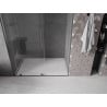 Mexen Velar porte de douche coulissante 140 cm, transparente, gris canon brossé - 871-140-000-01-66