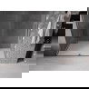 Mexen Velar porte de douche coulissante 160 cm, transparent, gris canon brossé - 871-160-000-01-66