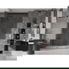 Mexen Velar porte de douche coulissante 160 cm, transparent, gris canon brossé - 871-160-000-01-66