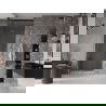 Mexen Velar porte de douche coulissante 110 cm, transparent, cuivre brossé - 871-110-000-01-65