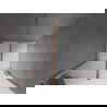 Mexen Velar porte de douche coulissante 110 cm, transparent, cuivre brossé - 871-110-000-01-65