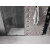 Mexen Velar porte de douche coulissante 90 cm, transparent, gris pistolet brossé - 871-090-000-01-66
