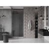 Mexen Velar porte de douche coulissante 120 cm, transparent, gris canon brossé - 871-120-000-01-66