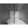 Mexen Velar portes de douche coulissantes 100 cm, transparentes, noires - 871-100-000-01-70