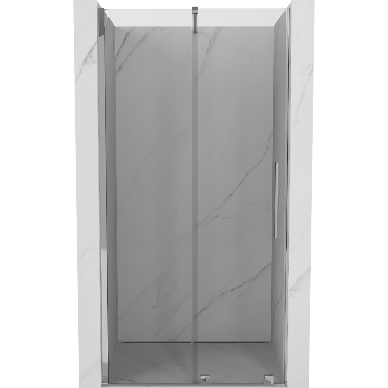Mexen Velar portes de douche coulissantes 100 cm, transparent, chrome - 871-100-000-01-01