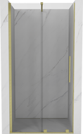 Mexen Velar porte de douche coulissante 90 cm, transparent, or brossé - 871-090-000-01-55