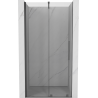 Mexen Velar porte de douche coulissante 90 cm, transparent, gris pistolet brossé - 871-090-000-01-66