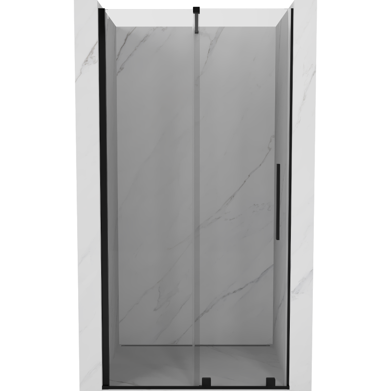 Mexen Velar porte de douche coulissante 90 cm, transparent, noir - 871-090-000-01-70