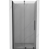 Mexen Velar portes de douche coulissantes 100 cm, transparentes, noires - 871-100-000-01-70