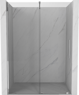 Mexen Velar porte de douche coulissante 140 cm, transparent, chrome - 871-140-000-01-01