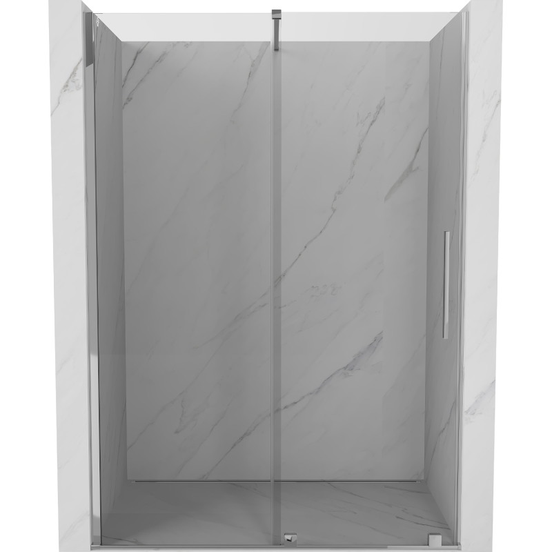 Mexen Velar portes de douche coulissantes 160 cm, transparentes, chromées - 871-160-000-01-01
