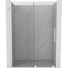 Mexen Velar porte de douche coulissante 150 cm, transparent, blanc - 871-150-000-01-20