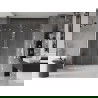 Mexen Velar Duo porte de douche coulissantes 200 cm, transparent, chromé - 871-200-000-02-01