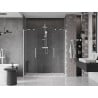 Mexen Velar Duo porte de douche coulissante 180 cm, transparentes, blanches - 871-180-000-02-20