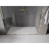 Mexen Velar Duo porte de douche coulissante 180 cm, transparent, doré - 871-180-000-02-50