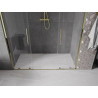 Mexen Velar Duo portes de douche coulissantes 180 cm, transparentes, dorées - 871-180-000-02-50