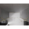 Mexen Velar Duo portes de douche coulissantes 170 cm, transparentes, dorées brossées - 871-170-000-02-55