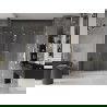 Mexen Velar Duo porte de douche coulissante 180 cm, transparent, or brossé - 871-180-000-02-55