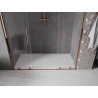 Mexen Velar Porte de douche coulissante Duo 170 cm, transparent, or rose - 871-170-000-02-60