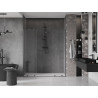 Mexen Velar Duo portes de douche coulissantes 170 cm, transparentes, gris canon brossé - 871-170-000-02-66