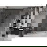 Mexen Velar Duo portes de douche coulissantes 200 cm, transparent, gris canon brossé - 871-200-000-02-66