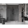 Mexen Velar Porte de douche coulissante duo 170 cm, transparent, noir - 871-170-000-02-70