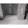 Mexen Velar Duo portes de douche coulissantes 140 cm, transparentes, chrome - 871-140-000-02-01