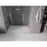 Mexen Velar Duo portes de douche coulissantes 140 cm, transparentes, chrome - 871-140-000-02-01