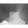 Mexen Velar Duo porte de douche coulissante 140 cm, transparent, chromé - 871-140-000-02-01