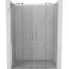 Mexen Velar Duo portes de douche coulissantes 160 cm, transparentes, chromées - 871-160-000-02-01