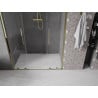 Mexen Velar Duo porte de douche coulissantes 140 cm, transparent, or - 871-140-000-02-50