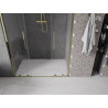 Mexen Velar Porte de douche coulissante Duo 140 cm, transparentes, dorées - 871-140-000-02-50
