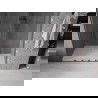 Mexen Velar Duo porte de douche coulissante 140 cm, transparent, gris canon brossé - 871-140-000-02-66