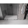 Mexen Velar Duo porte de douche coulissante 150 cm, transparent, gris canon brossé - 871-150-000-02-66