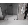 Mexen Velar Duo portes de douche coulissantes 150 cm, transparentes, gris canon brossé - 871-150-000-02-66